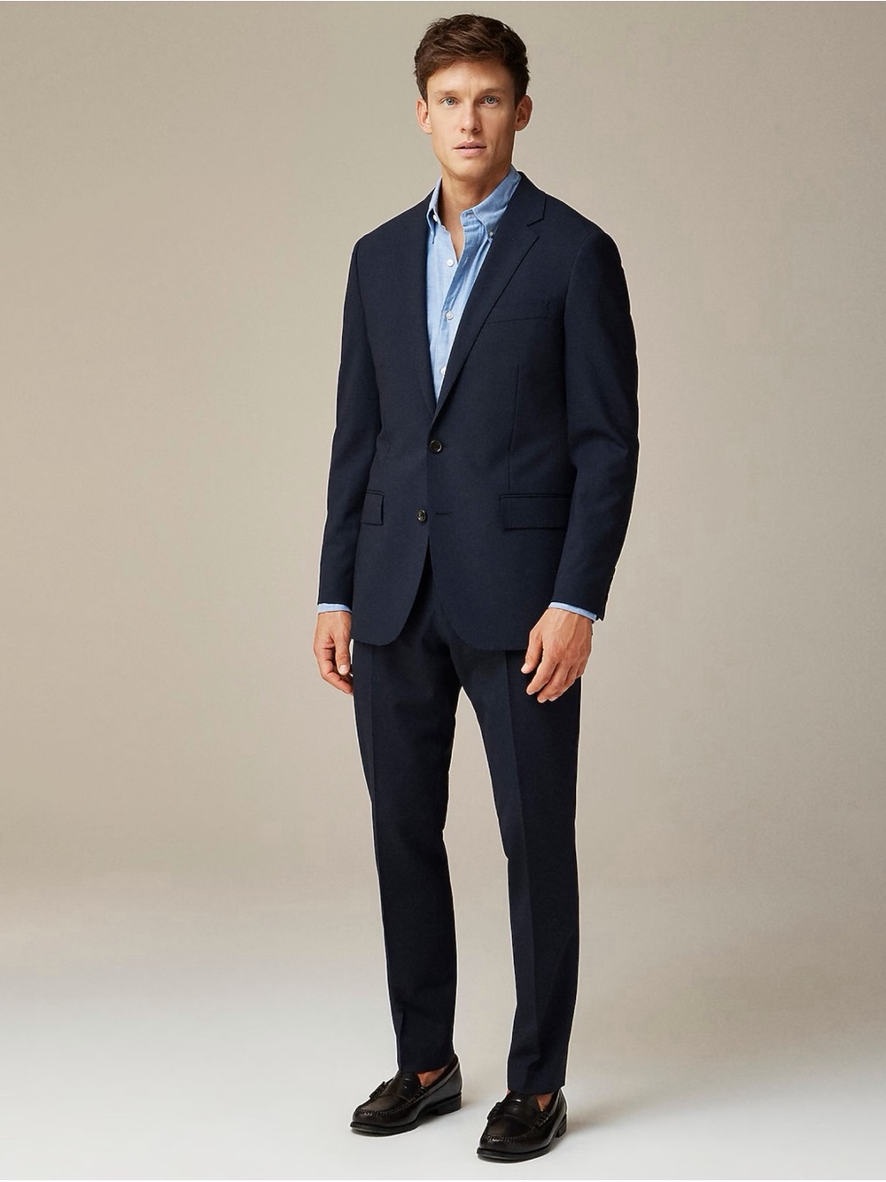 J.CREW Ludlow Traveler Slim-fit suit jacket in Italian stretch wool blend